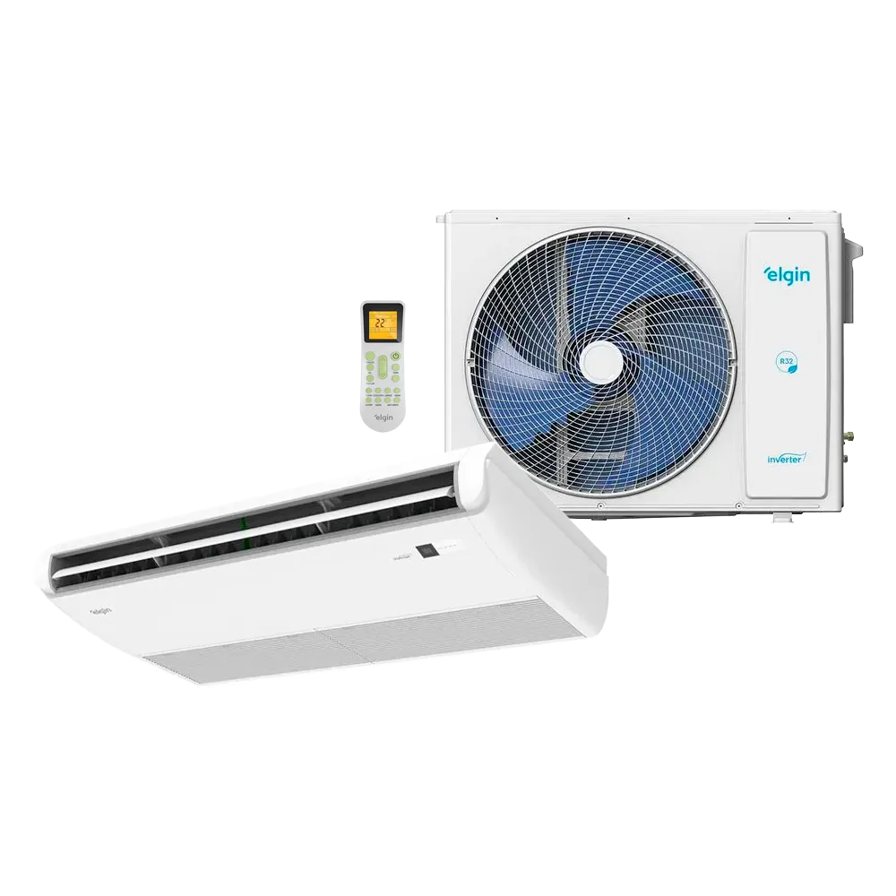 Ar Condicionado Piso Teto Elgin Inverter Plus 36000 Btus Frio 220v R-32